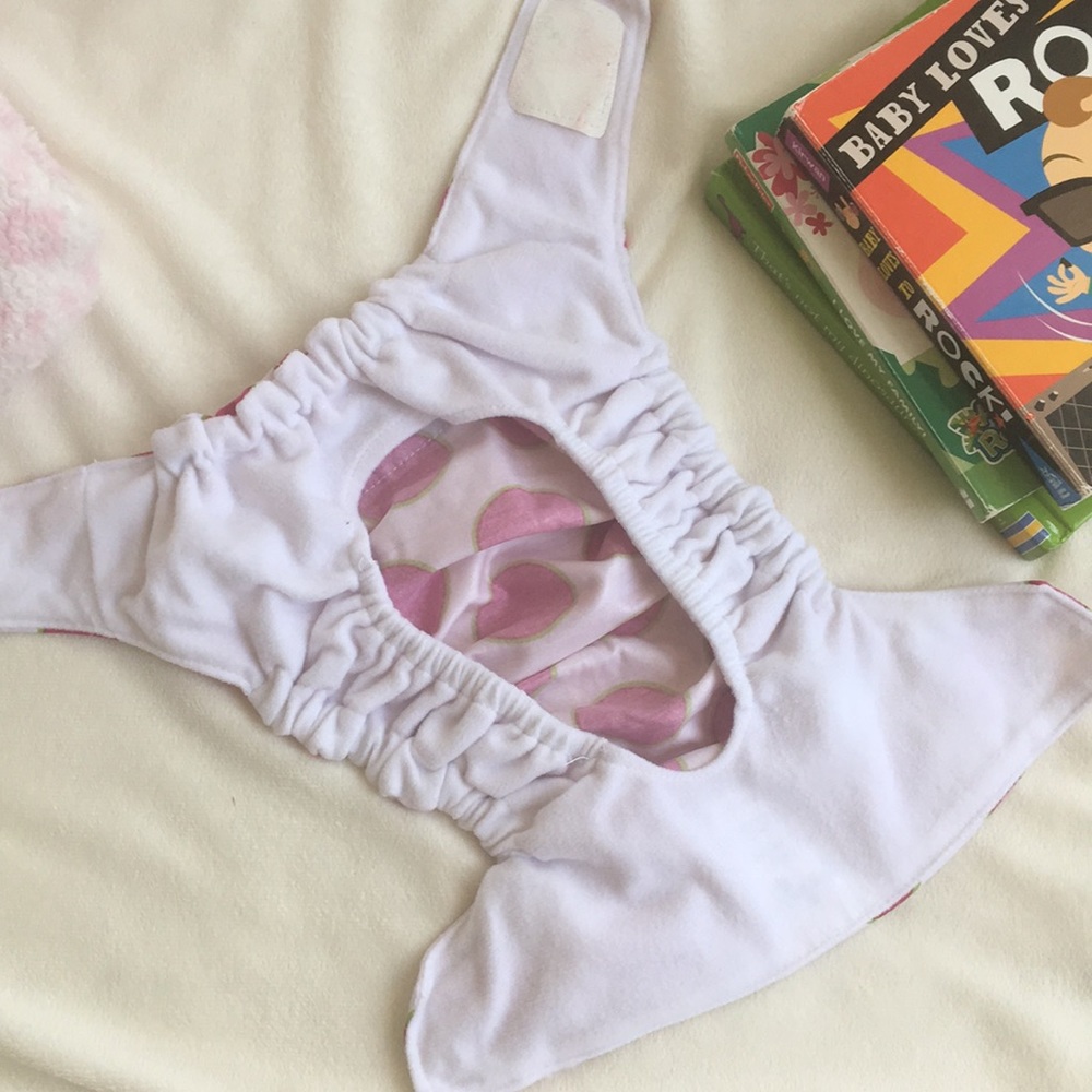 [ CuteyBaby Reusable Diaper Cover ] Adjustable Sz - Picture 4 of 8